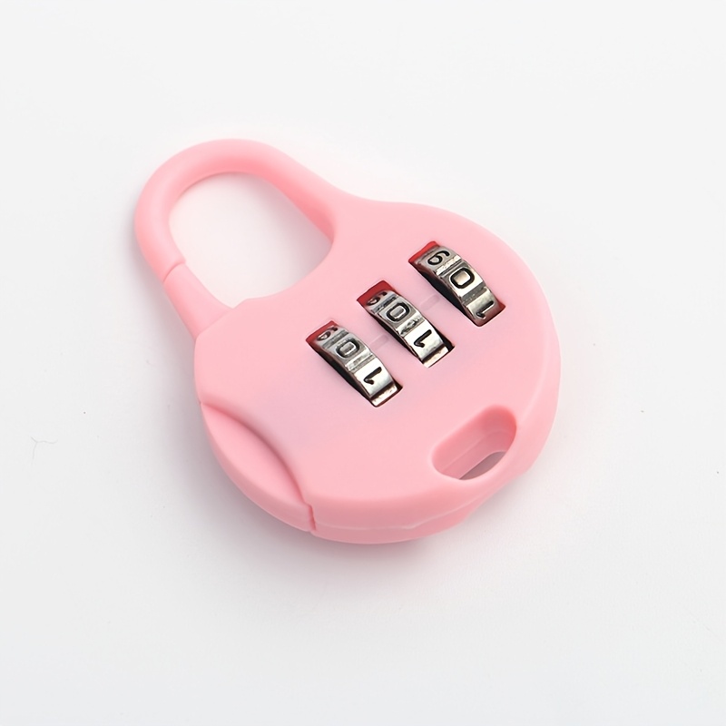 Lockbox Key Secure - 3Pcs Macaron Colored Mini Multi-functional Locks