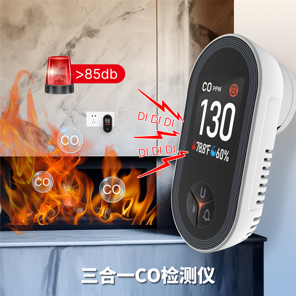 3 in1 Carbon Monoxide Detector - Co Detector Plug avis et prix