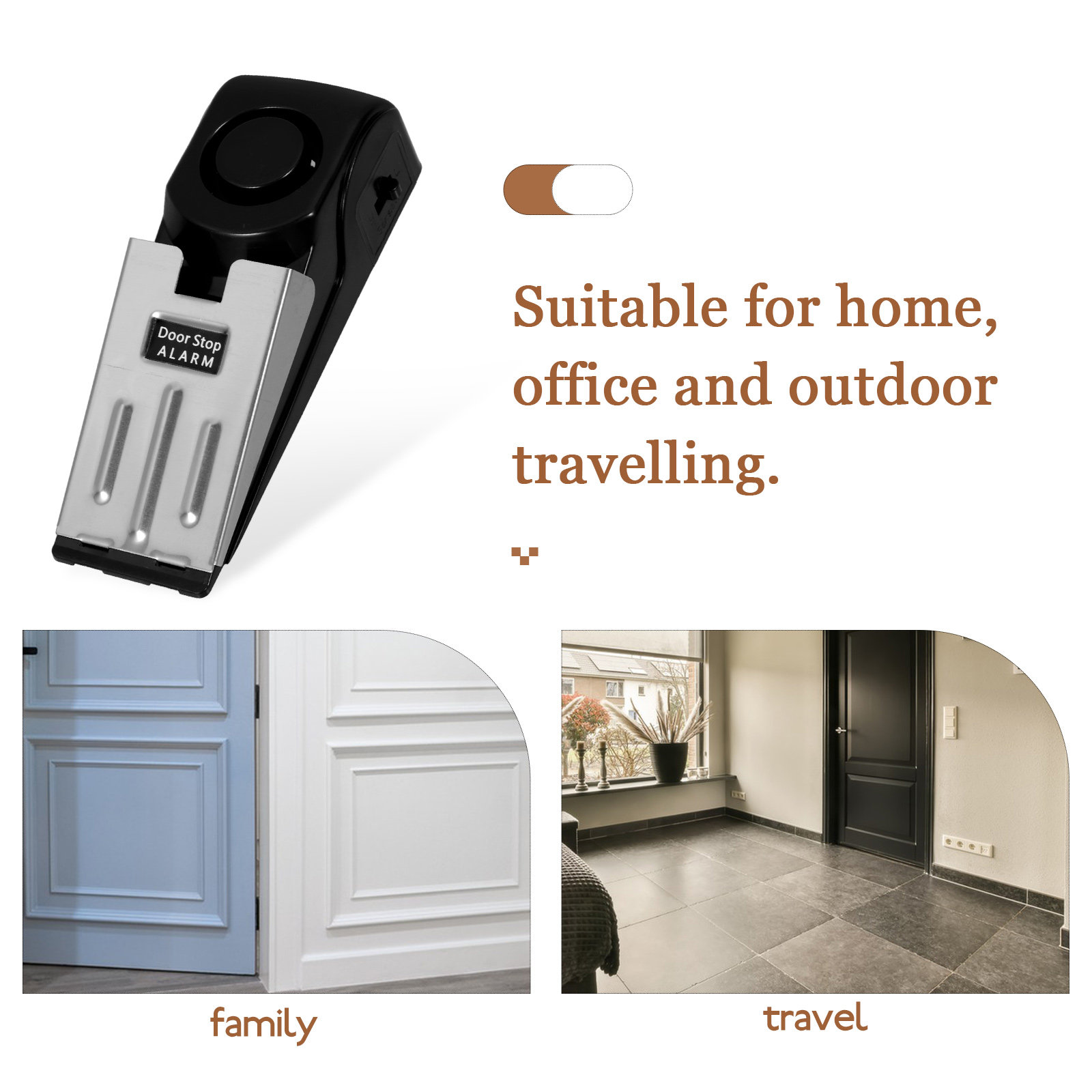 Heavy Duty Door Stop Alarm 120 - Door Stop Alarm avis et prix