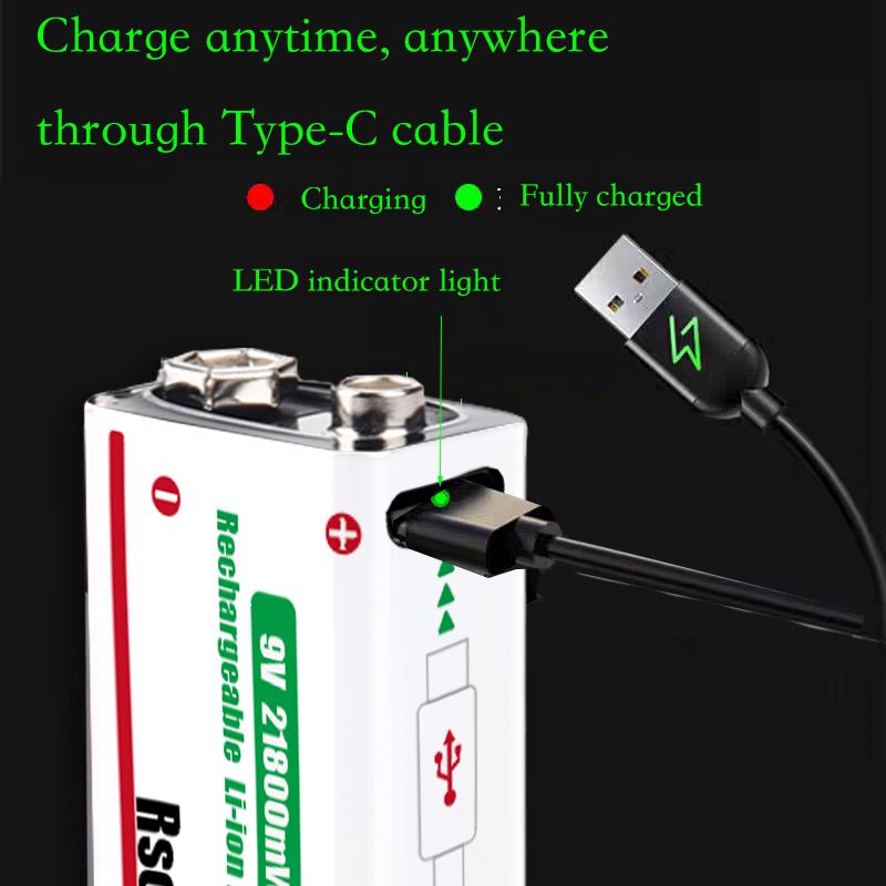 USB-C Rechargable 9V Lithium i - Smoke Detector Interconnected avis et prix