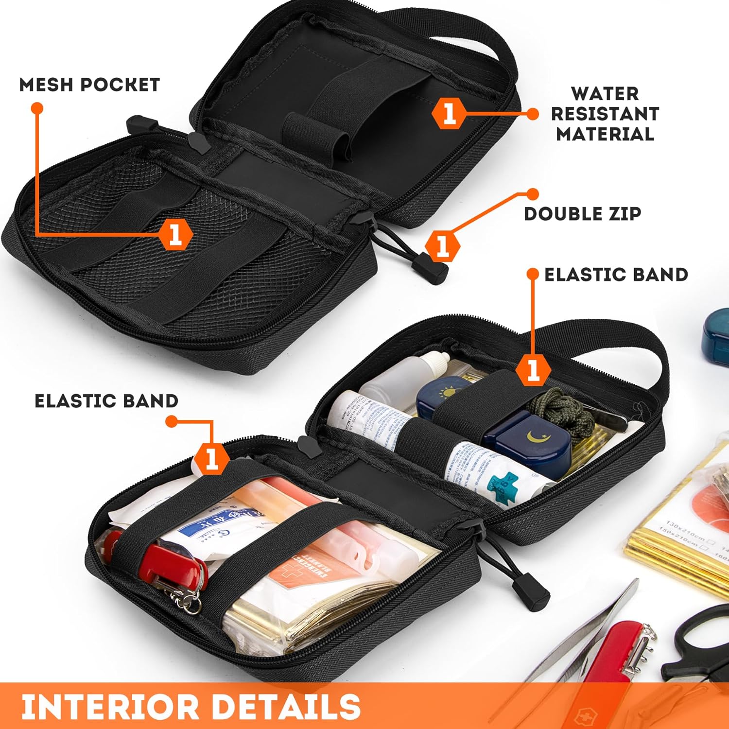 Tactical EMT Pouch, Upgrade IF - First Aid Bag Kit avis et prix