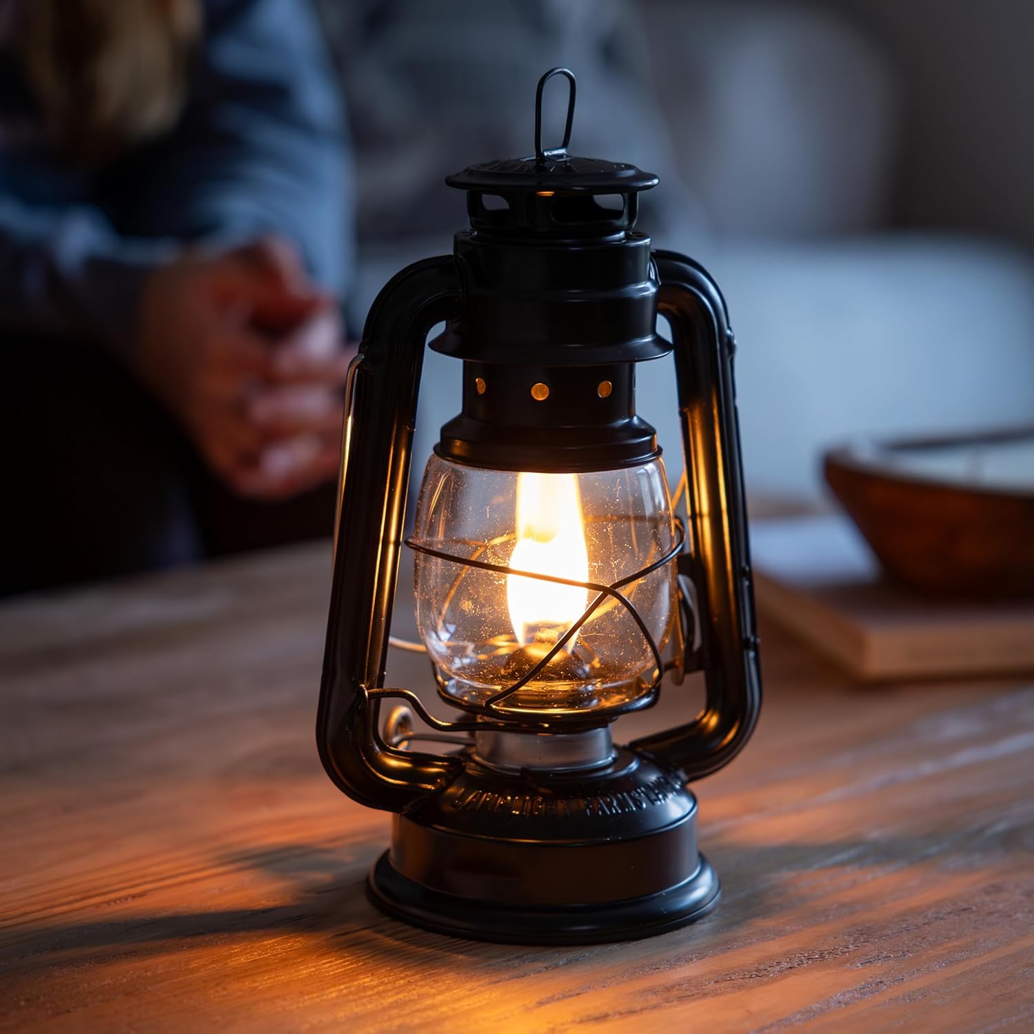Vintage Hurricane Oil Lamp, Bl - Power Outage Light avis et prix