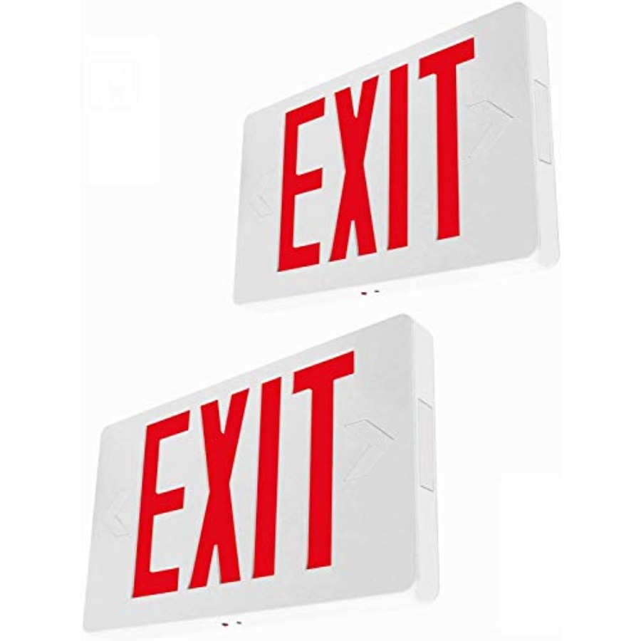 Ultra Slim LED Exit Sign, Red  - Emergency Exit Sign avis et prix