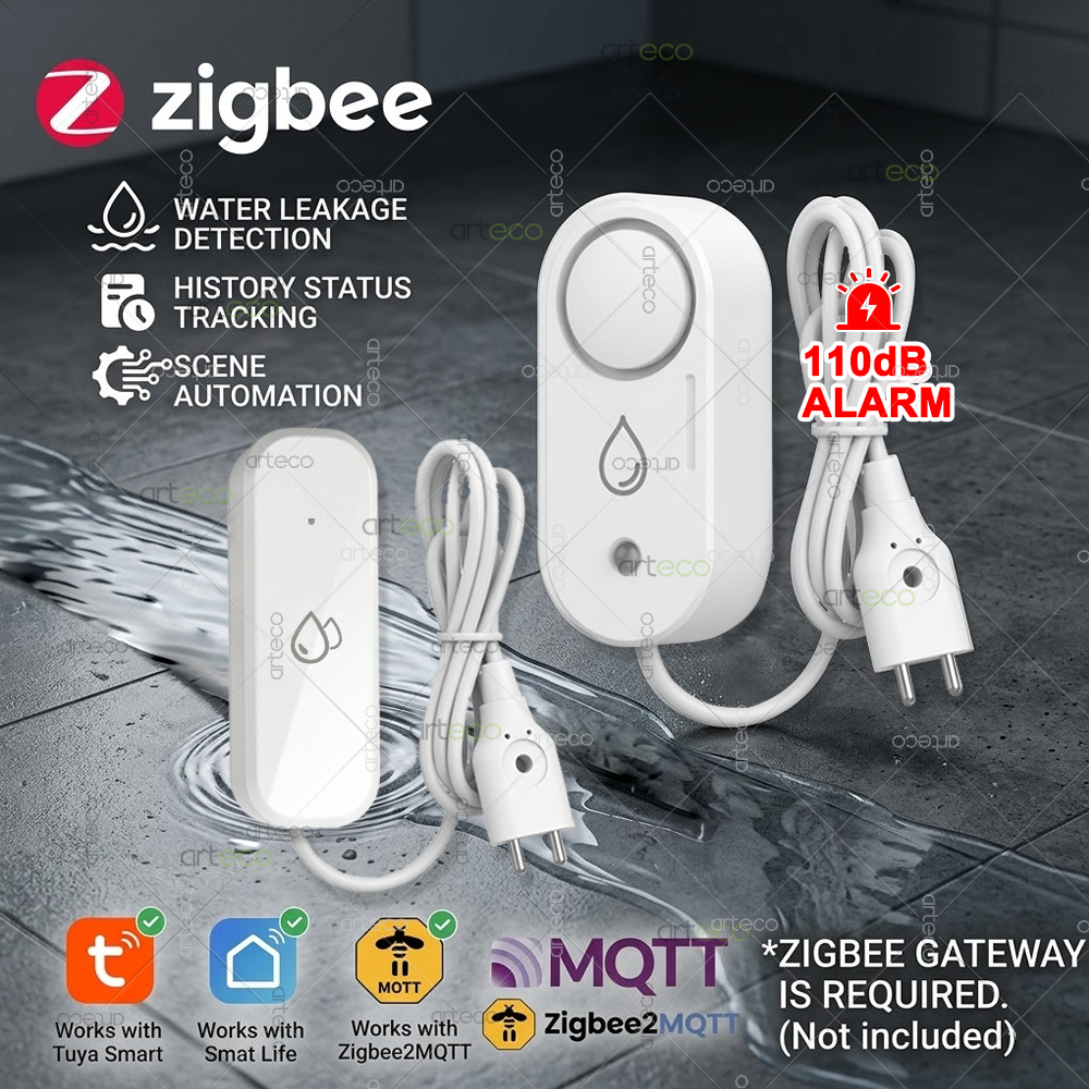 Zigbee Water Leak Sensor Flood - Water Alarm Sensor avis et prix