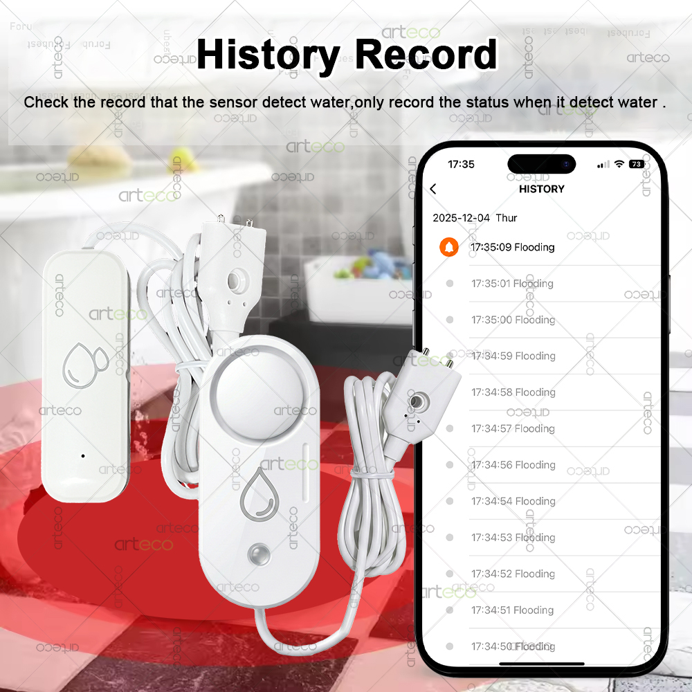Zigbee Water Leak Sensor Flood - Water Alarm Sensor avis et prix