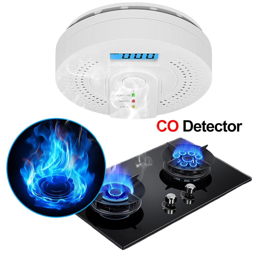 Digital Carbon Monoxide Detect - Smoke Detector Interconnected avis et prix