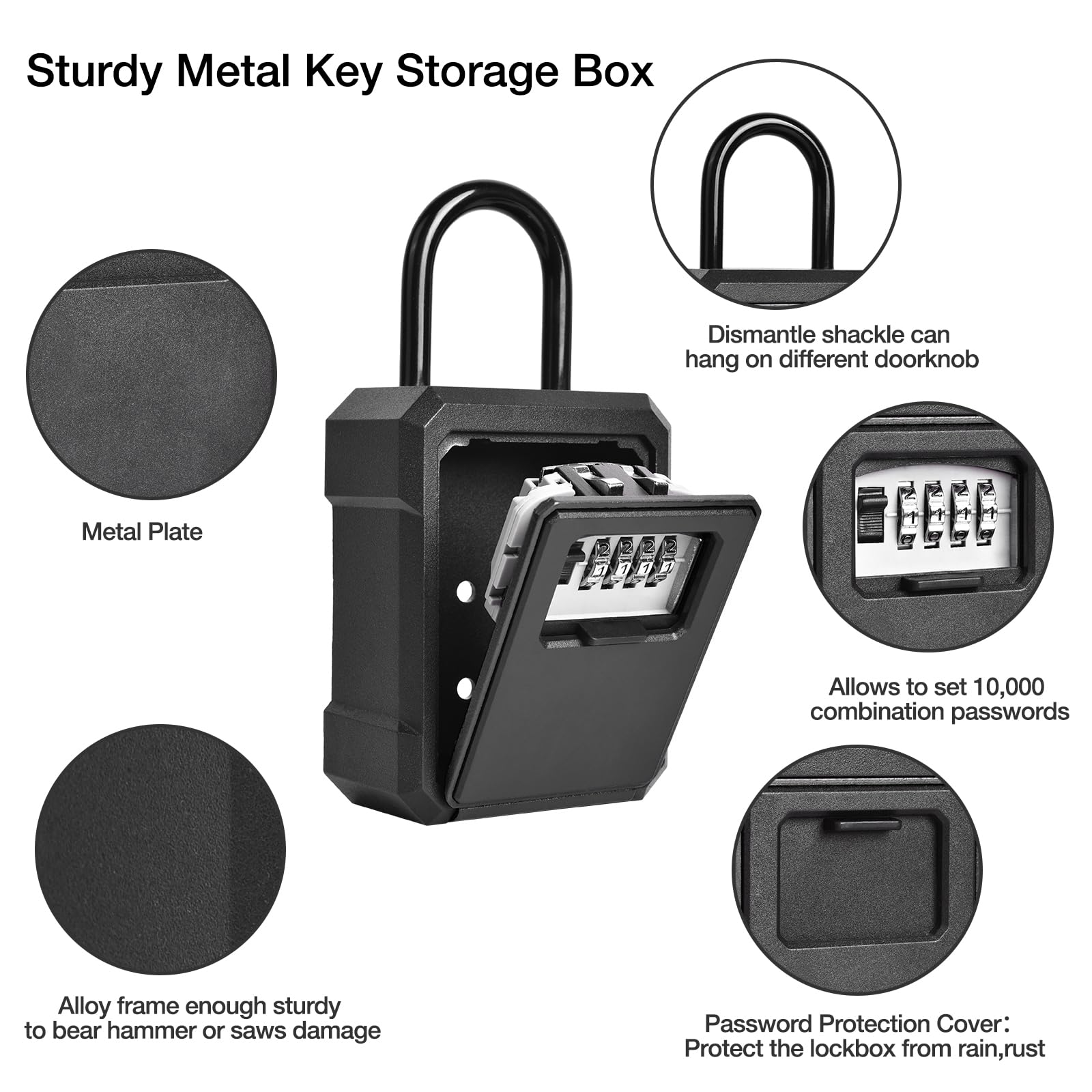Alloy Security Key Lock Box Wa - Lockbox Key Secure avis et prix