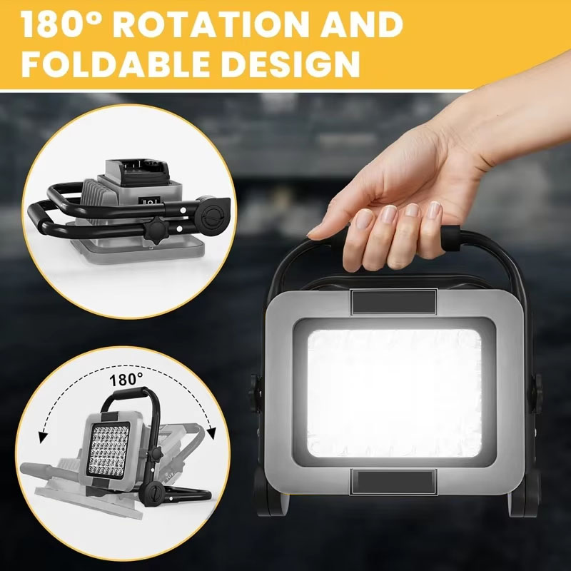 50W 10000LM Work Light For Dew - Power Outage Light avis et prix