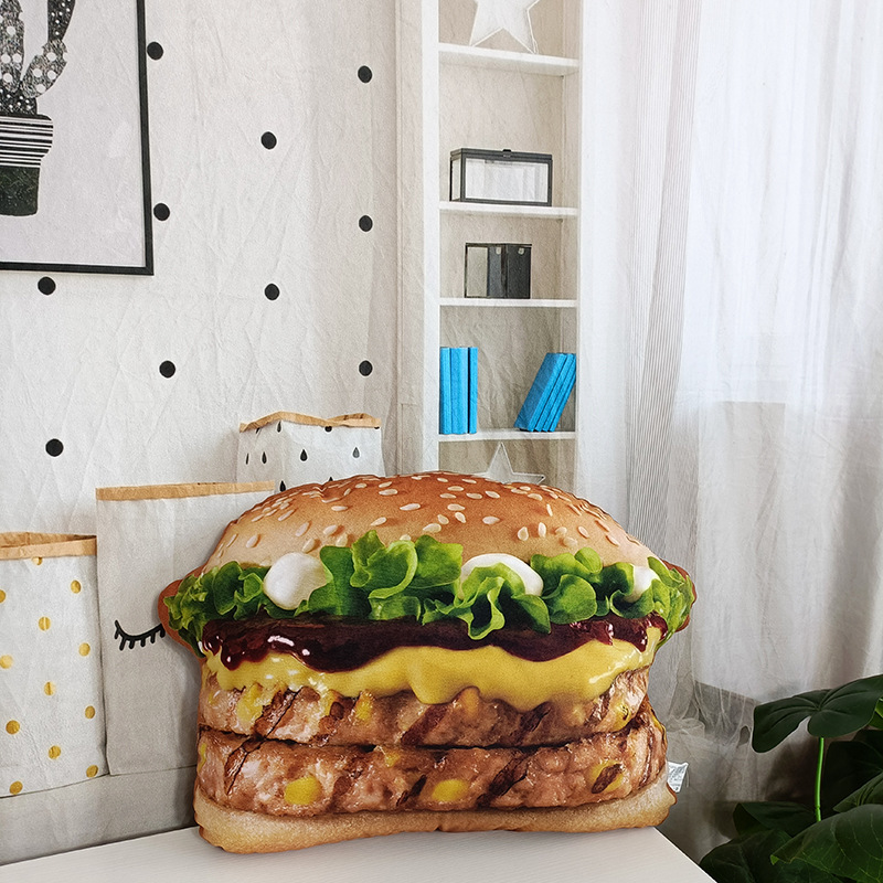 Lifelike Plush Hamburger Pillo - Fire Blanket Kitchen avis et prix