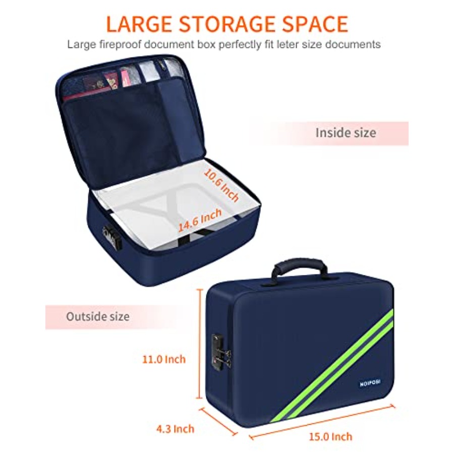 Important Document Organizer W - Fire Safe Document avis et prix