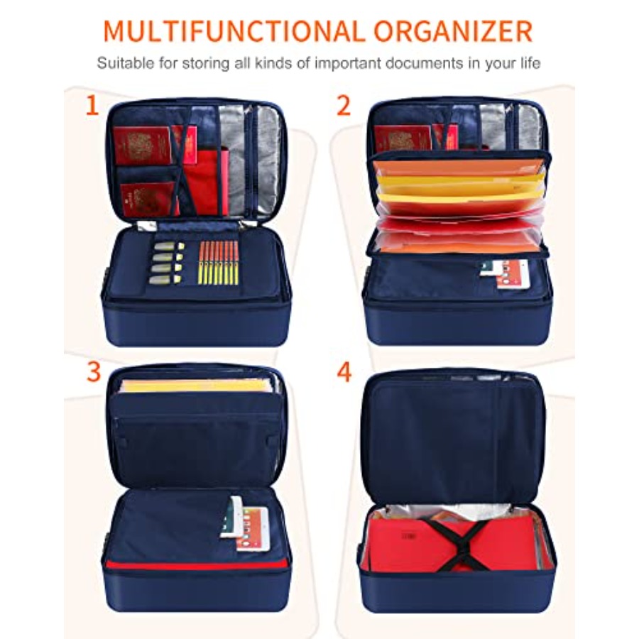 Important Document Organizer W - Fire Safe Document avis et prix