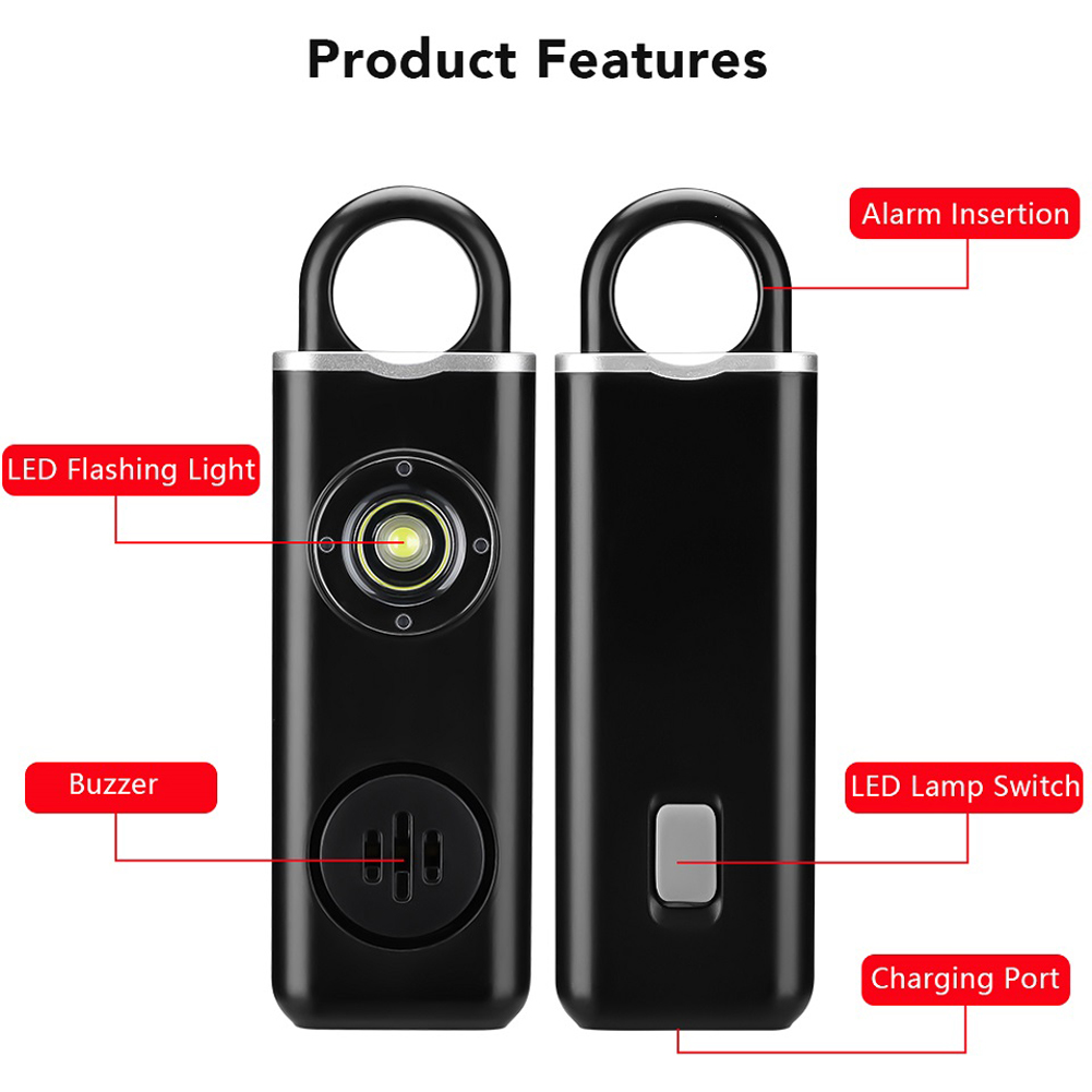 Anti-wolf Alert 130dB Loud Sel - Personal Alarm Keychain avis et prix