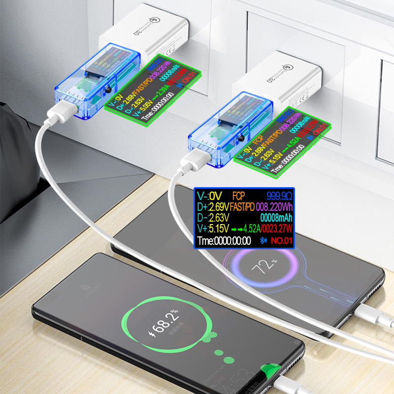 15 IN 1 USB 3.1 Tester DC Digi - Co Detector Plug avis et prix