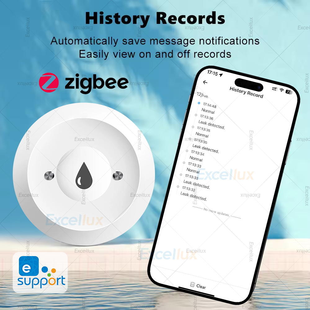Ewelink Zigbee 3.0 Water Senso - Water Alarm Sensor avis et prix