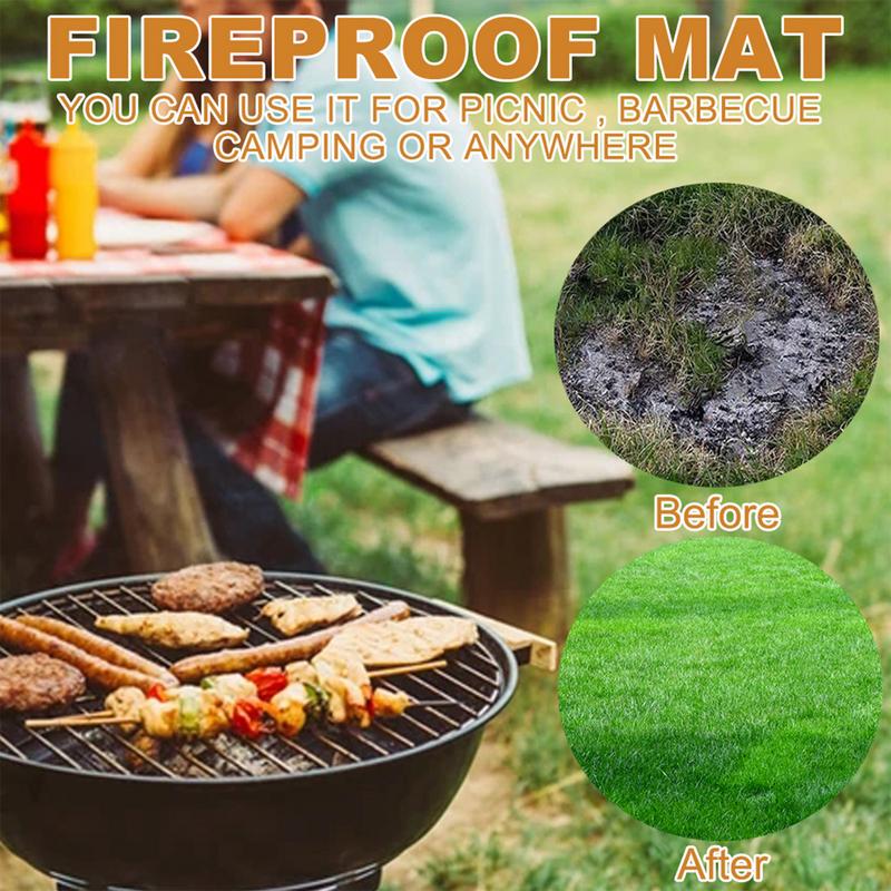 Under Grill Mat Fireplace Fire - Fire Blanket Kitchen avis et prix