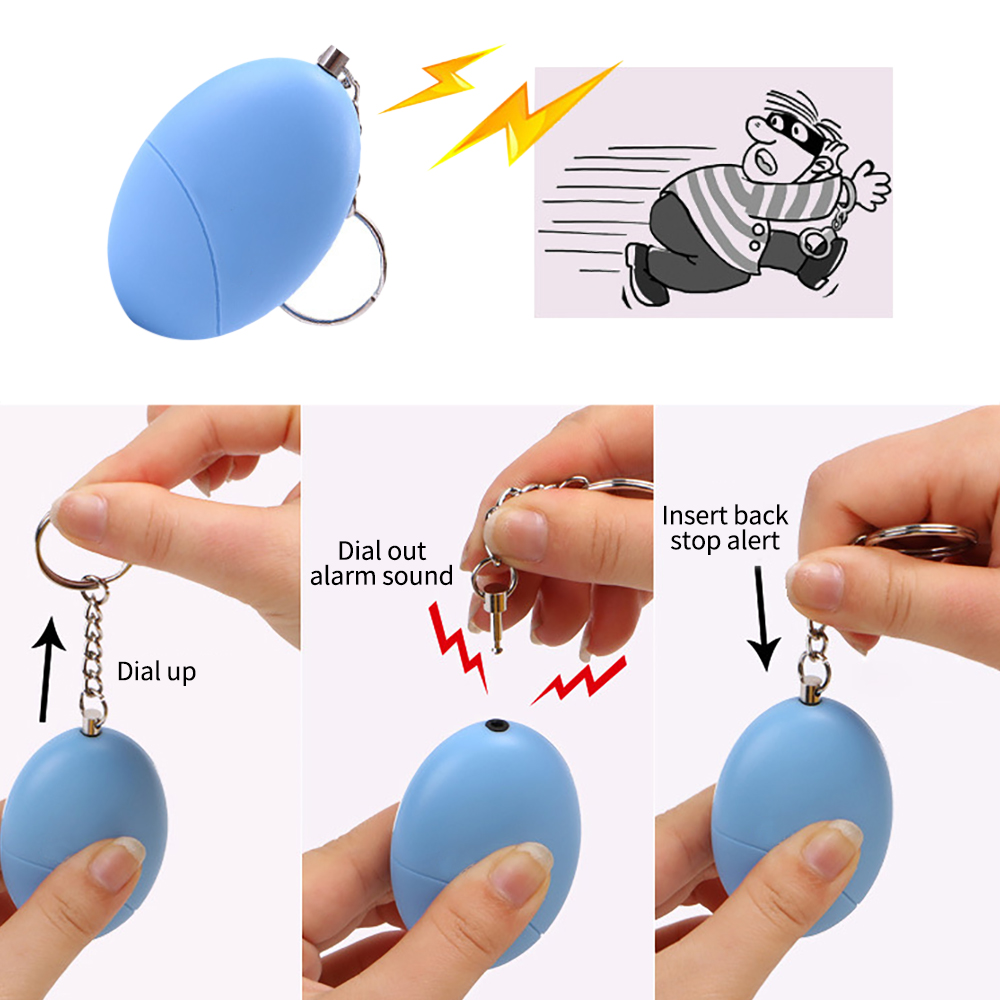 1PCS Self Defense Alarm 100dB  - Personal Alarm Keychain avis et prix