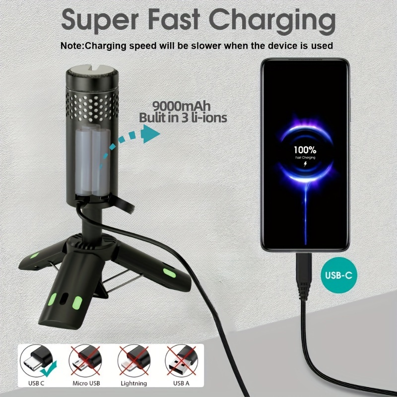 NITEK 9000mAh Telescopic Campi - Power Outage Light avis et prix