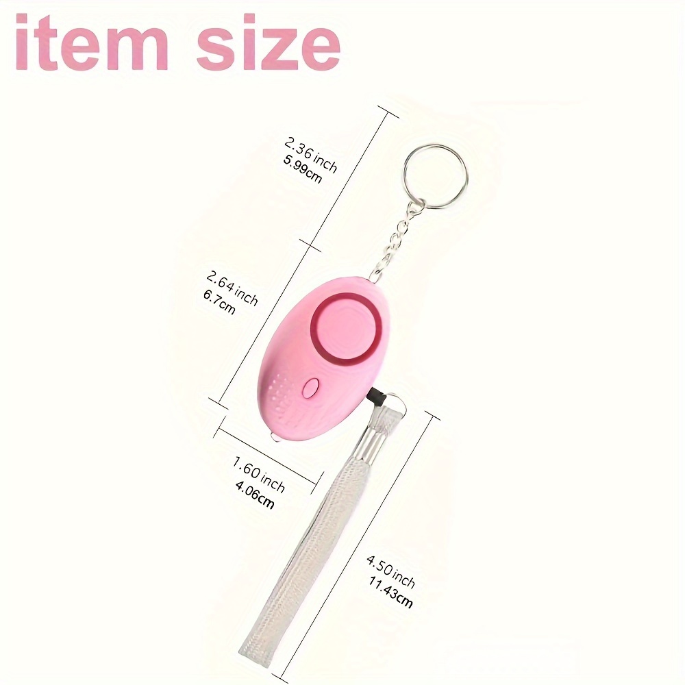 130dB Personal Safety Alarm wi - Personal Alarm Keychain avis et prix