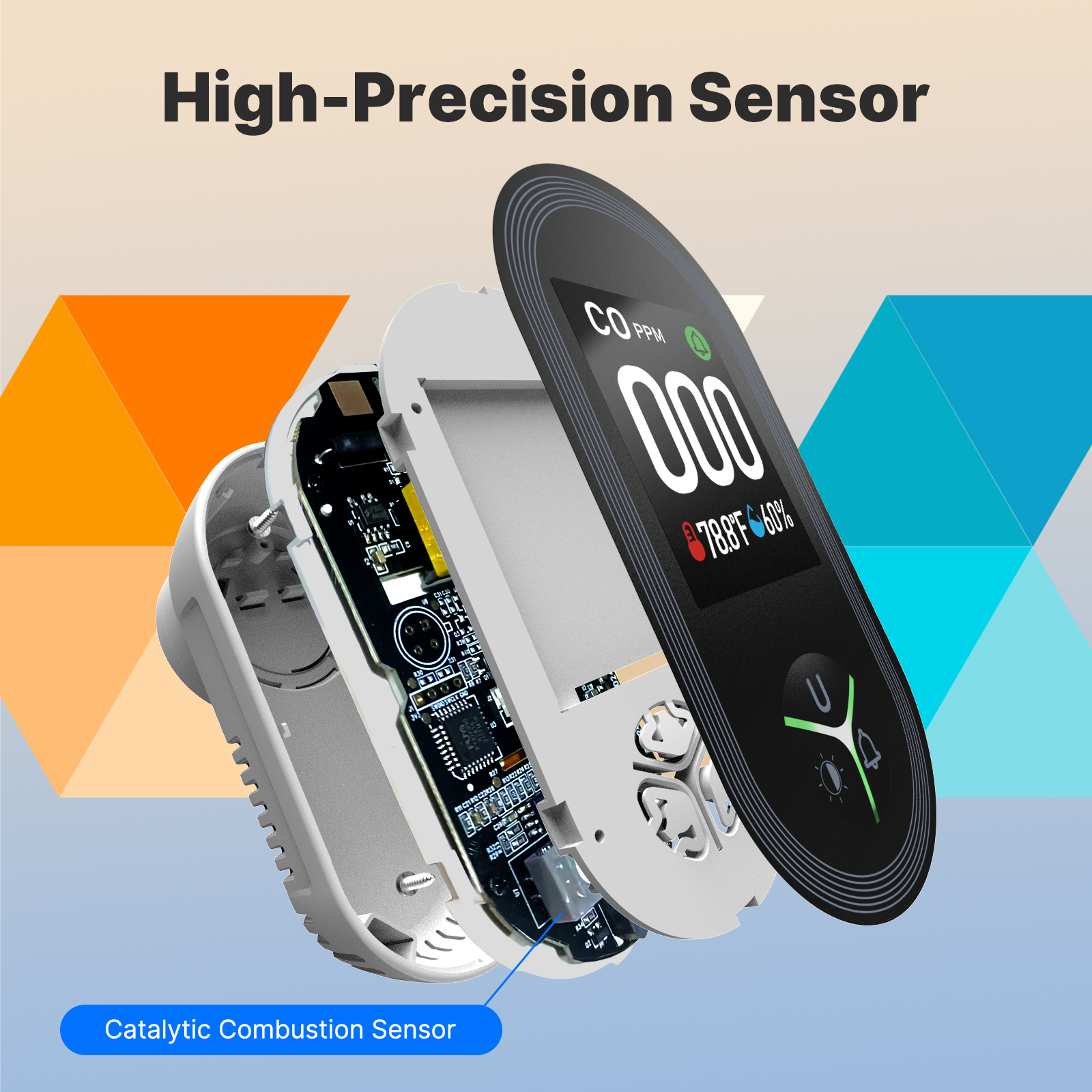 MOES 3-in-1 Plug-in CO Detecto - Co Detector Plug avis et prix