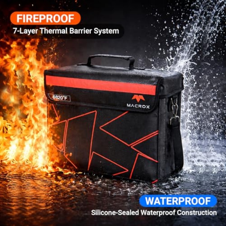 Fireproof and Waterproof Docum - Fire Safe Document avis et prix