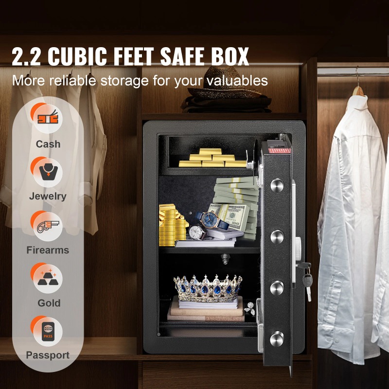 SucceBuy Electric Safe 2.2/1.8 - Fire Safe Document avis et prix