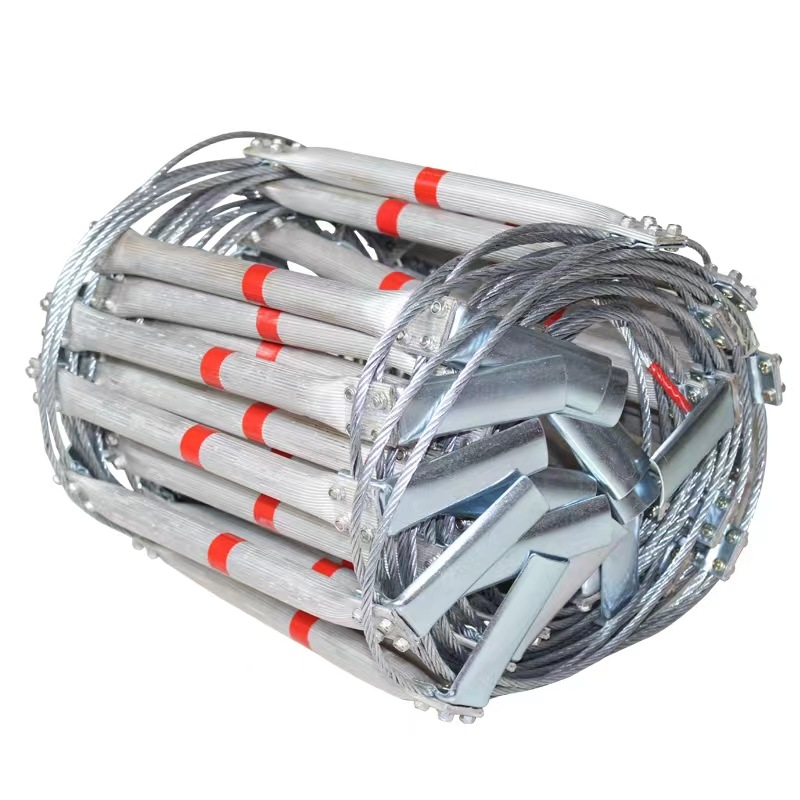 5M Soft Rope Ladder With Wire  - Fire Escape Ladder avis et prix