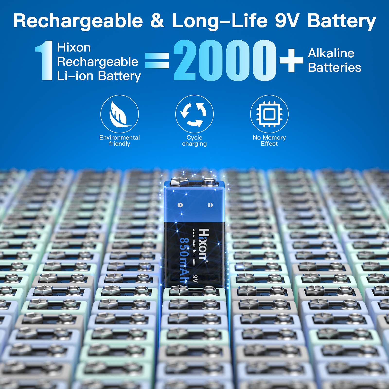 6f22 850mAh 9v Lithium Recharg - Smoke Detector Interconnected avis et prix