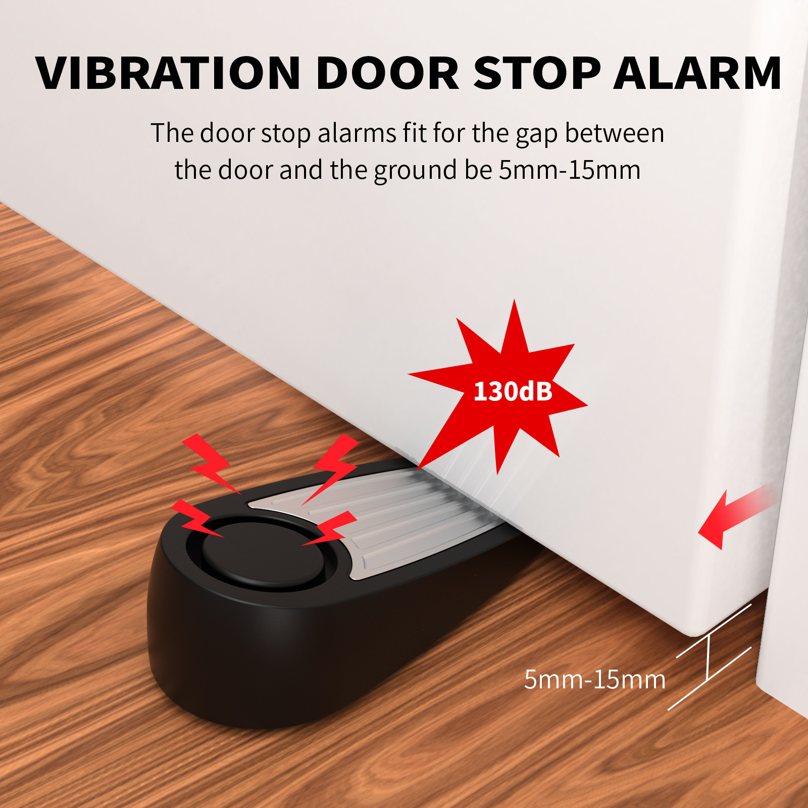 Wireless 130dB Door Stop Alarm - Door Stop Alarm avis et prix