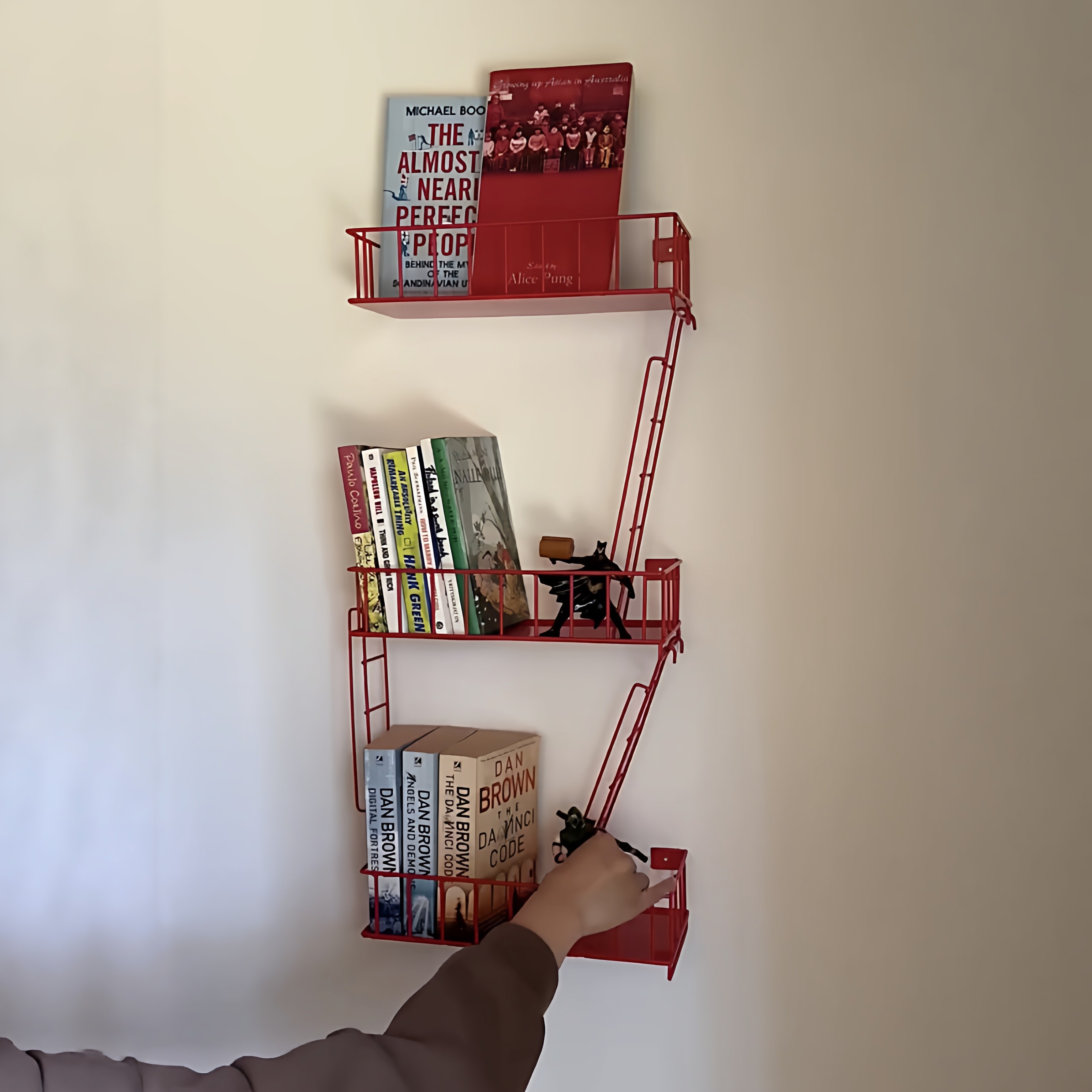 Fire Escape Wall Shelf, 3-Tier - Fire Escape Ladder avis et prix