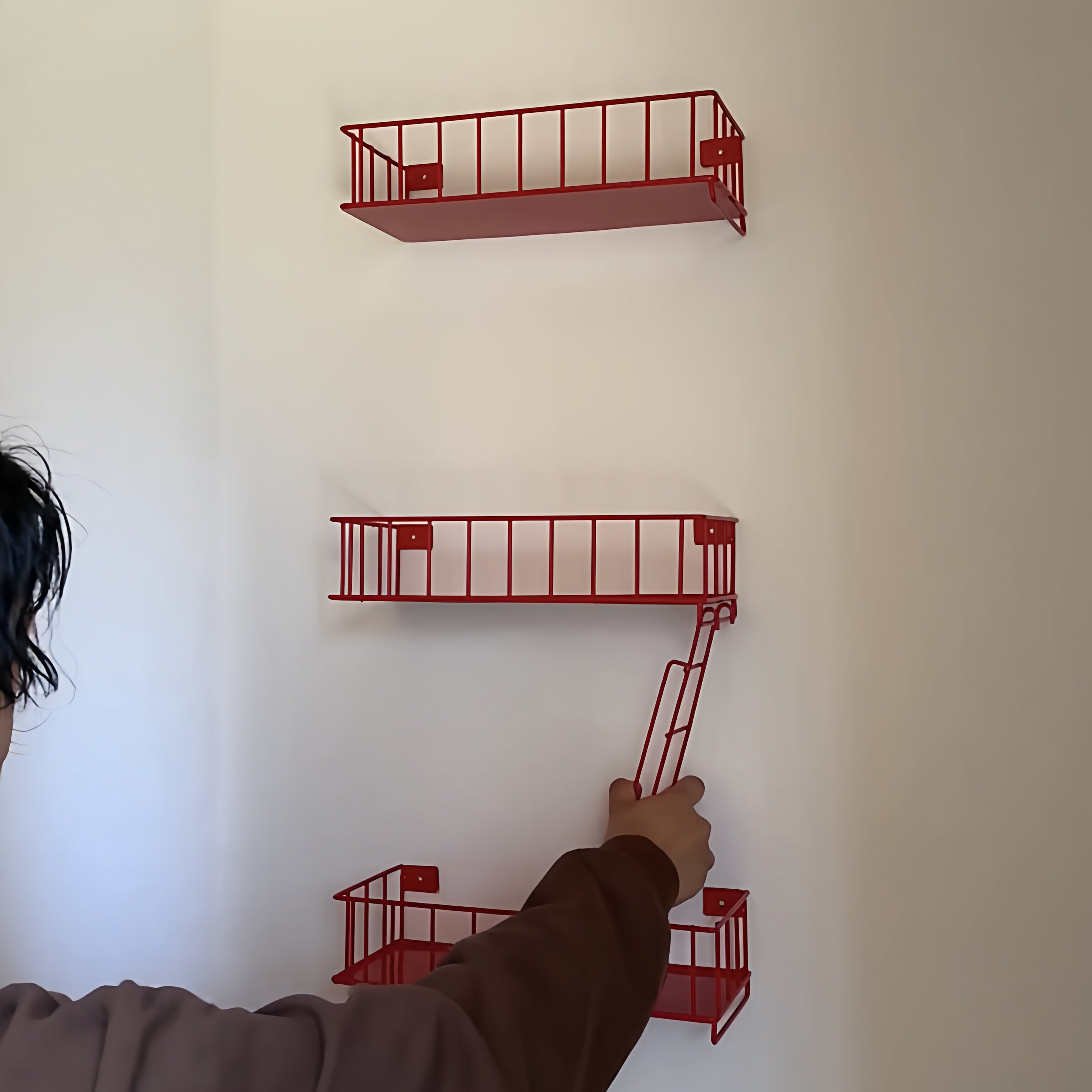 Fire Escape Wall Shelf, 3-Tier - Fire Escape Ladder avis et prix