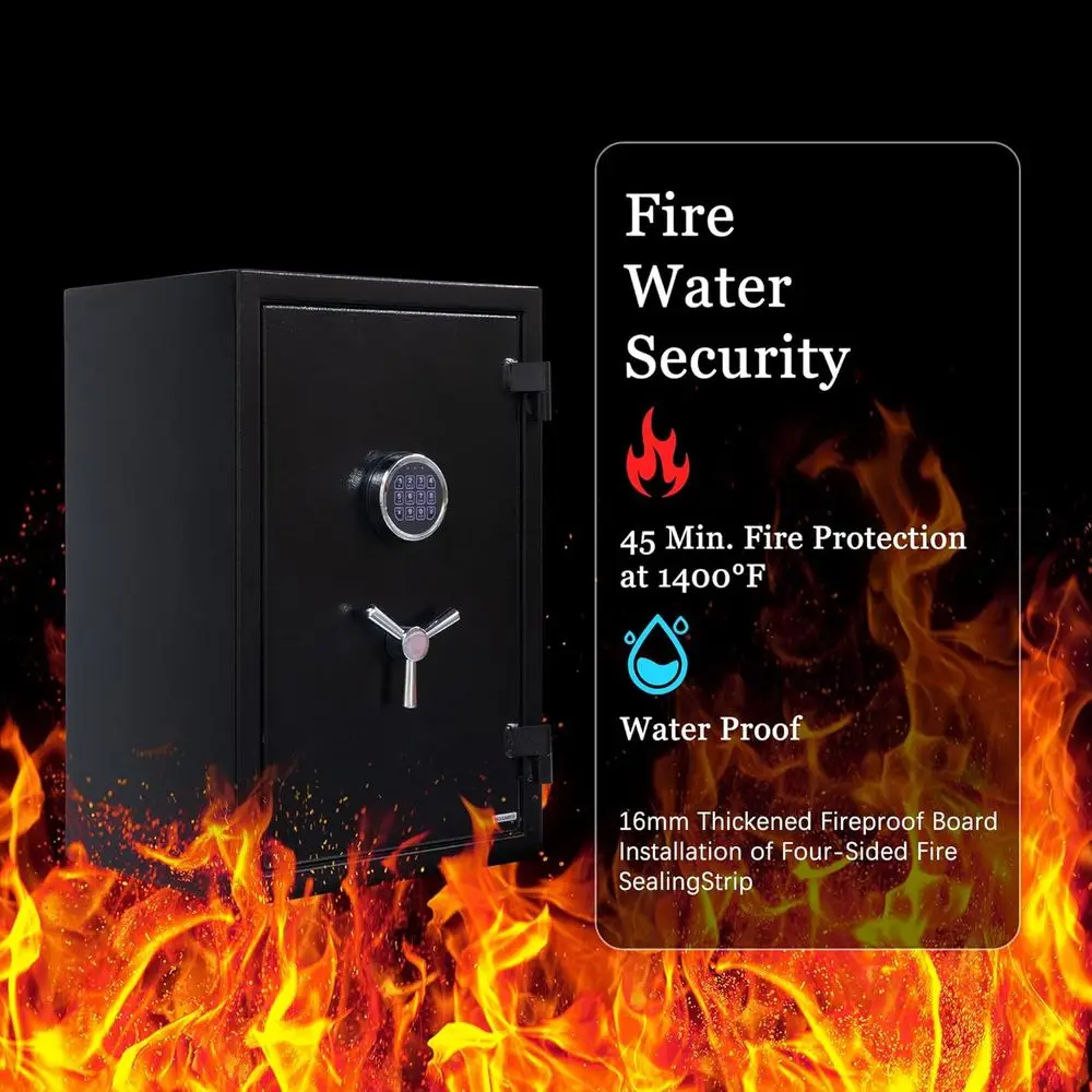 1400°F Fire-Resistant Pistol S - Fire Safe Document avis et prix