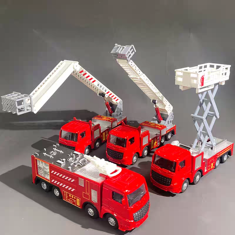 1:55 Diecast Fire Truck Model  - Fire Escape Ladder avis et prix