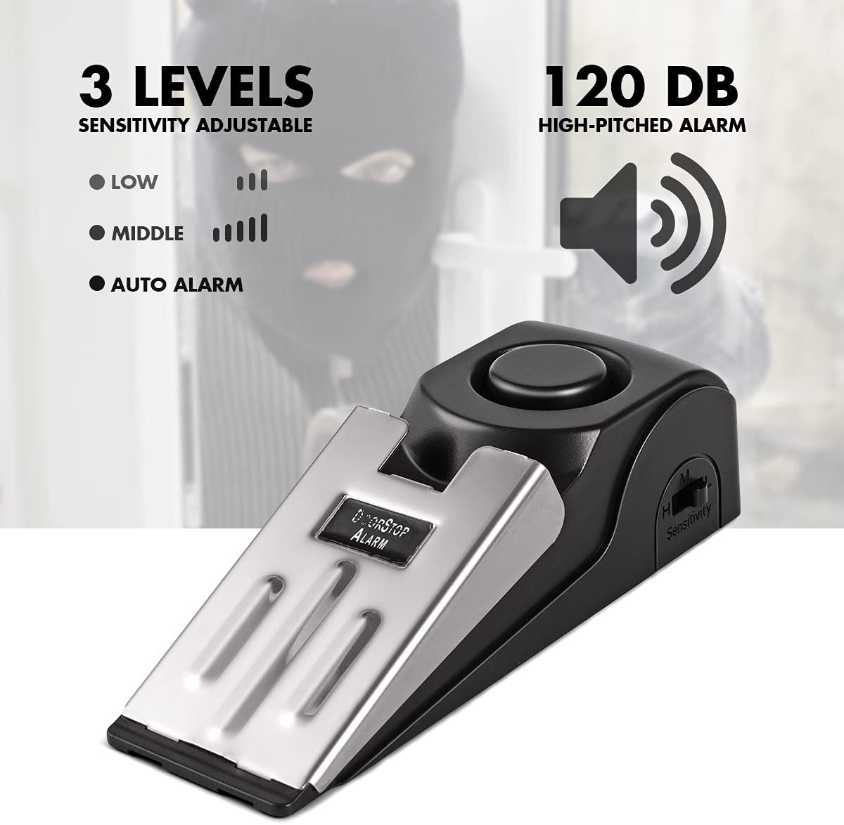 Door Stop Alarm, Door Stopper  - Door Stop Alarm avis et prix