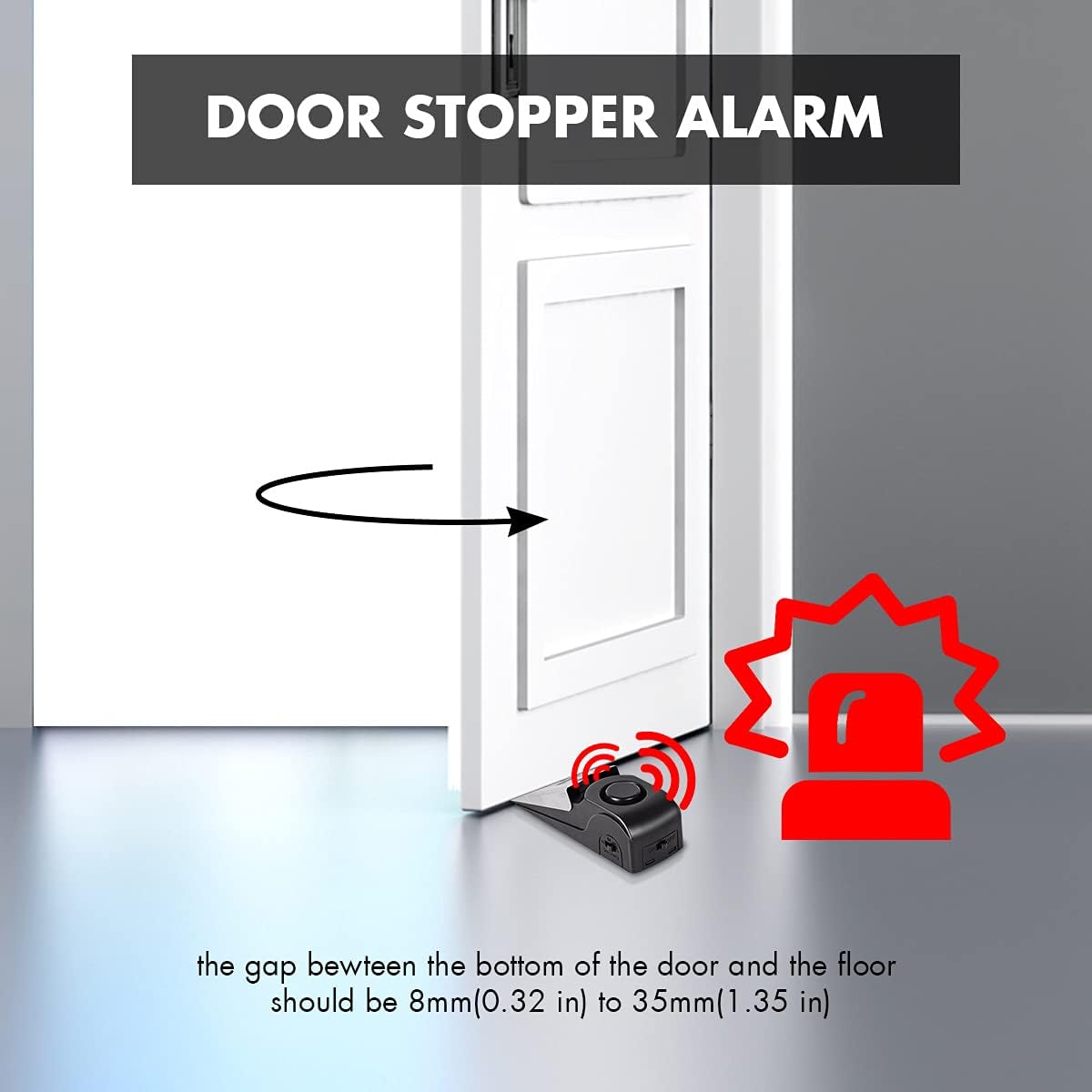 Door Stop Alarm, Door Stopper  - Door Stop Alarm avis et prix