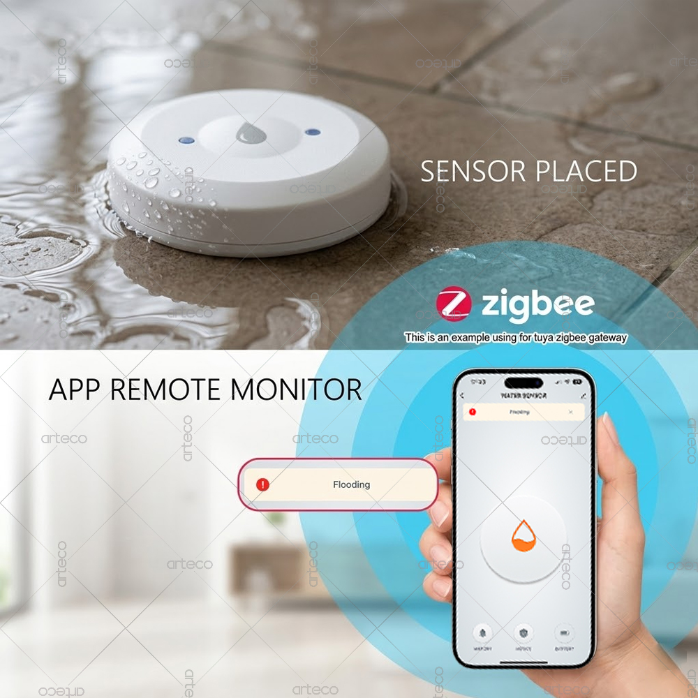 Zigbee Water Leak Sensor Smart - Water Alarm Sensor avis et prix