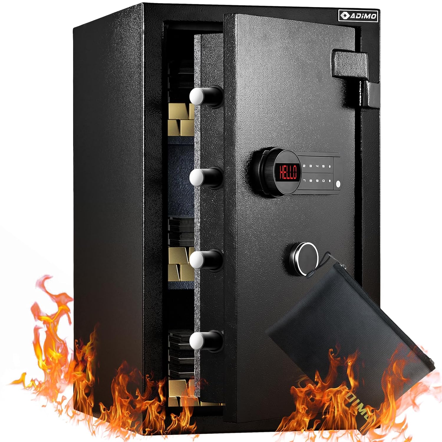 Heavy-Duty Fireproof Safe Box  - Fire Safe Document avis et prix