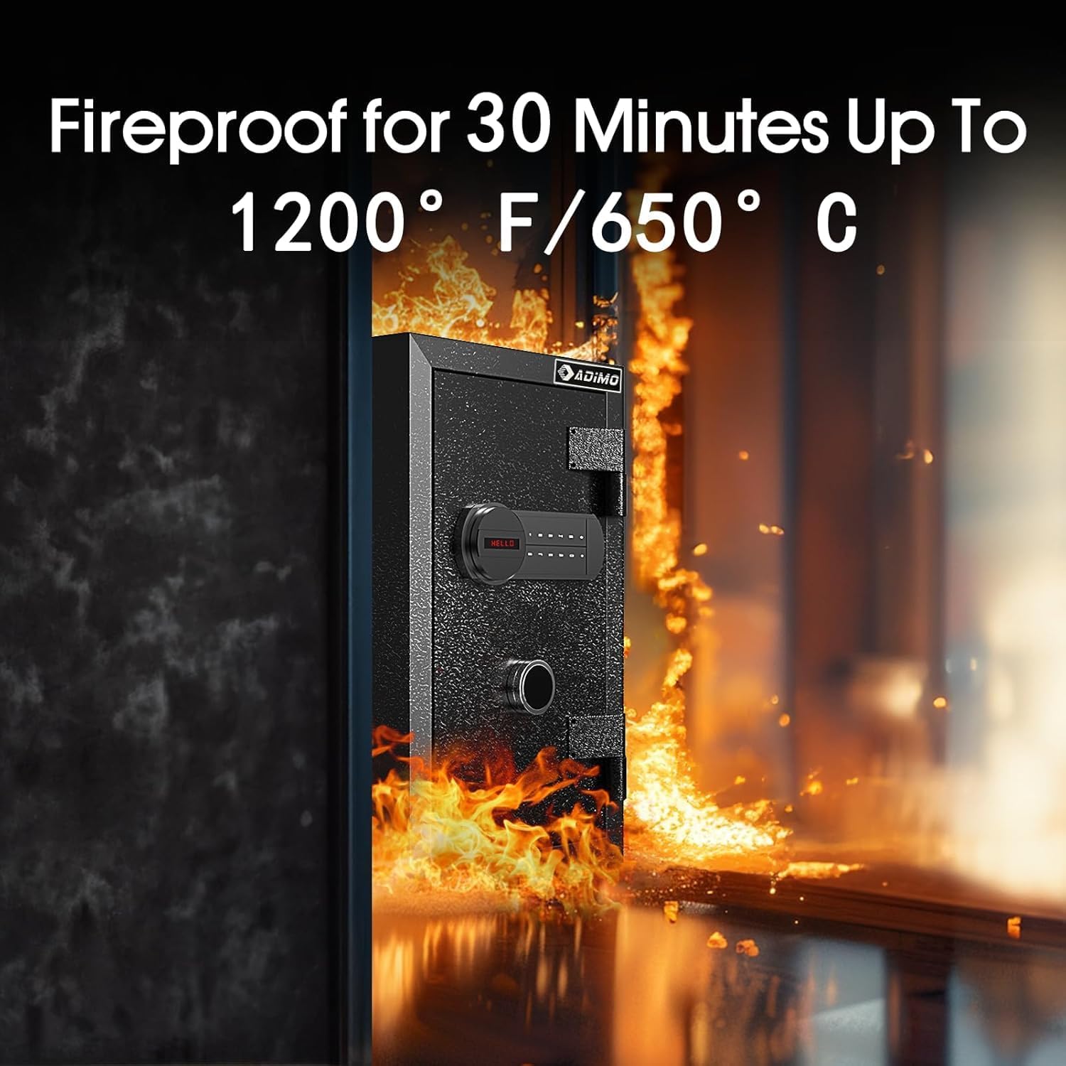 Heavy-Duty Fireproof Safe Box  - Fire Safe Document avis et prix