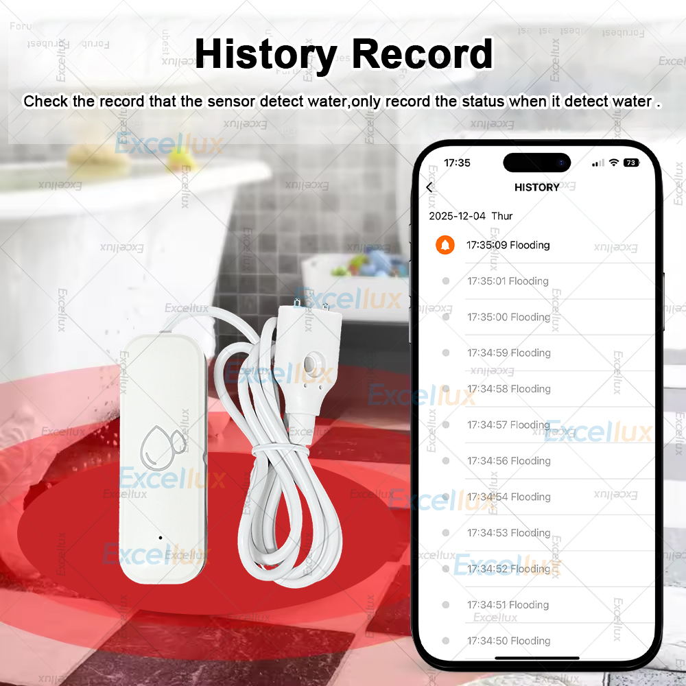 Zigbee Smart Water Leak Sensor - Water Alarm Sensor avis et prix