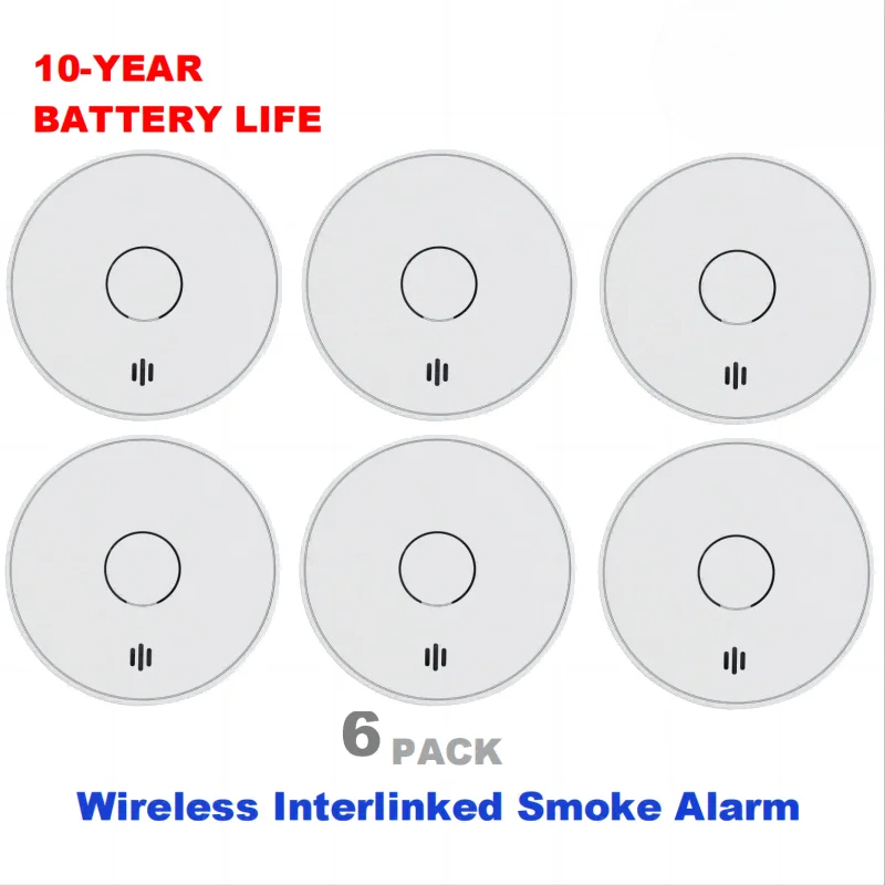 Wireless Interlinked Smoke Ala - Smoke Detector Interconnected avis et prix