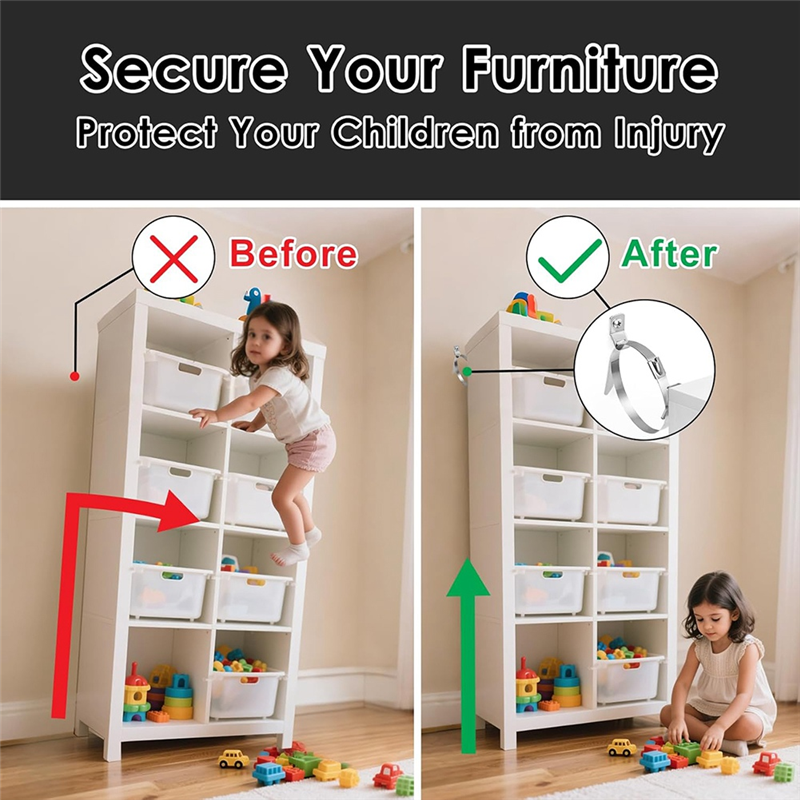 ABMS-For Baby-Proofing Furnitu - Earthquake Anchor Strap avis et prix