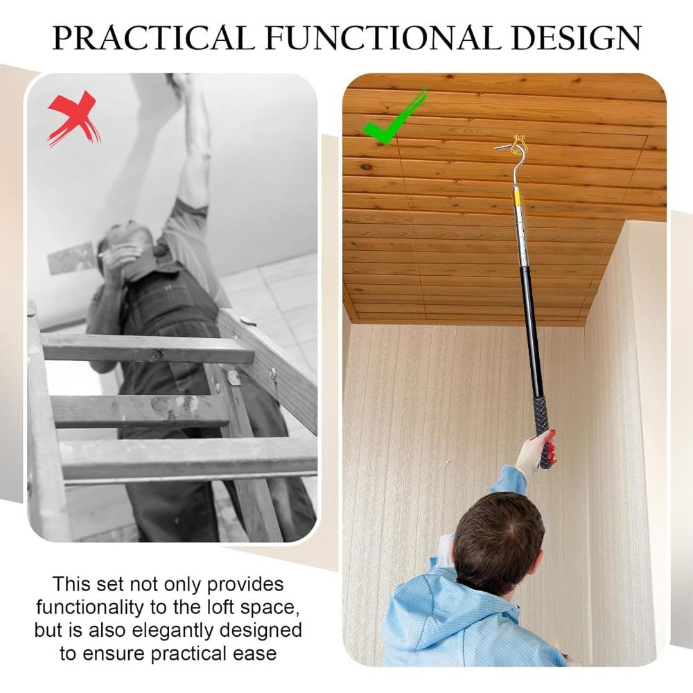 Stainless Steel Attic Ladder P - Fire Escape Ladder avis et prix