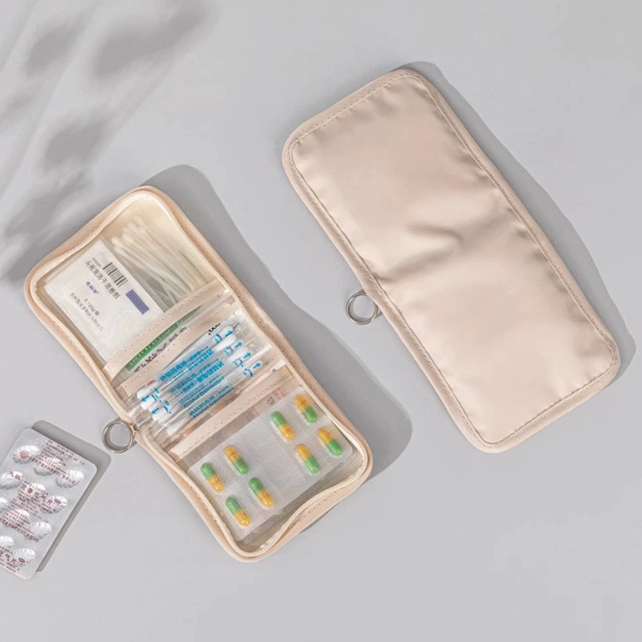 Zippered Pocket Medicine Bag O - First Aid Bag Kit avis et prix