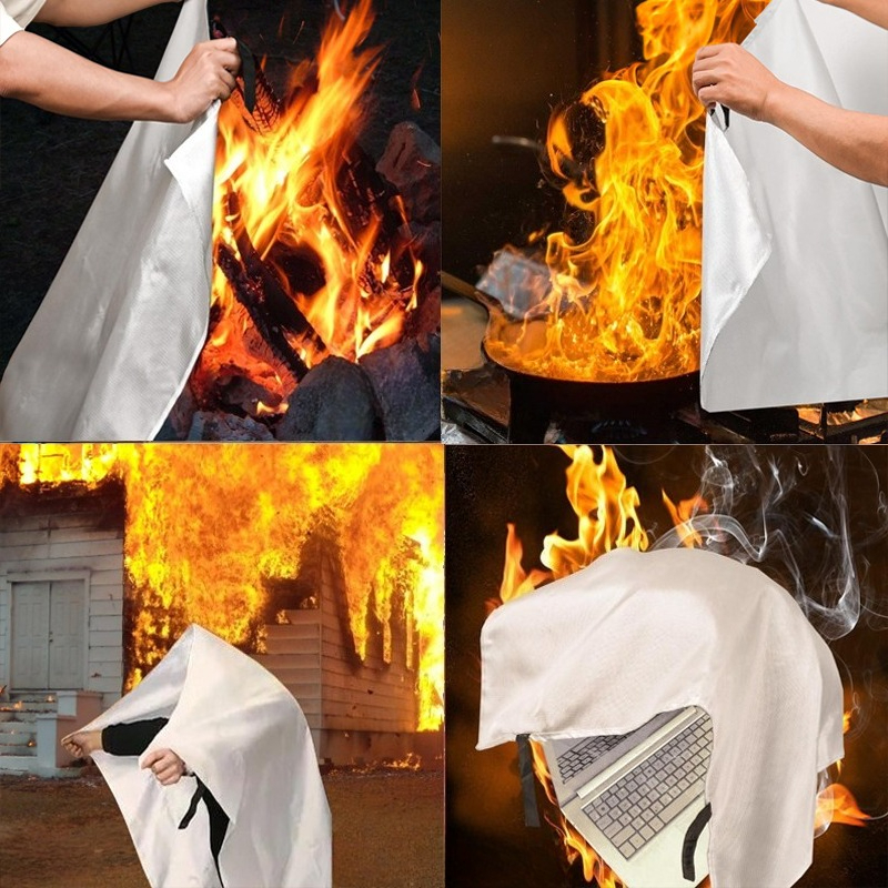 1/1.5/2M Emergency Fire Blanke - Fire Blanket Kitchen avis et prix