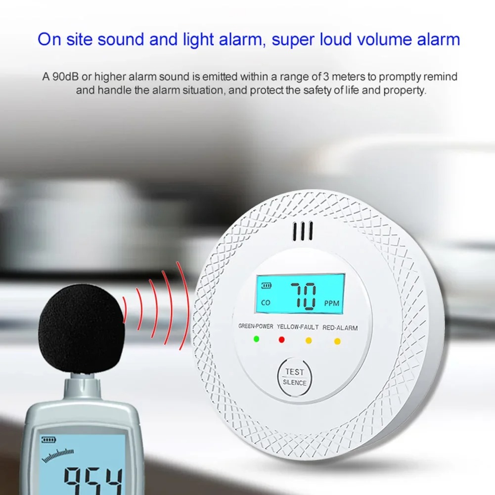Carbon Monoxide Alarm Detector - Smoke Detector Interconnected avis et prix