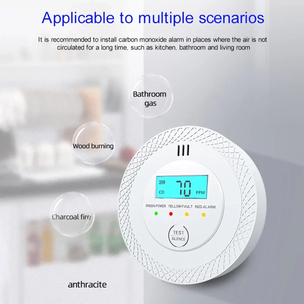 Carbon Monoxide Alarm Detector - Smoke Detector Interconnected avis et prix