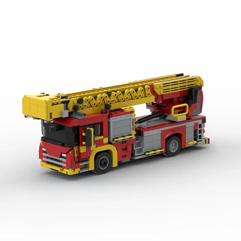 1079PCS MOC London Fire Brigad - Fire Escape Ladder avis et prix
