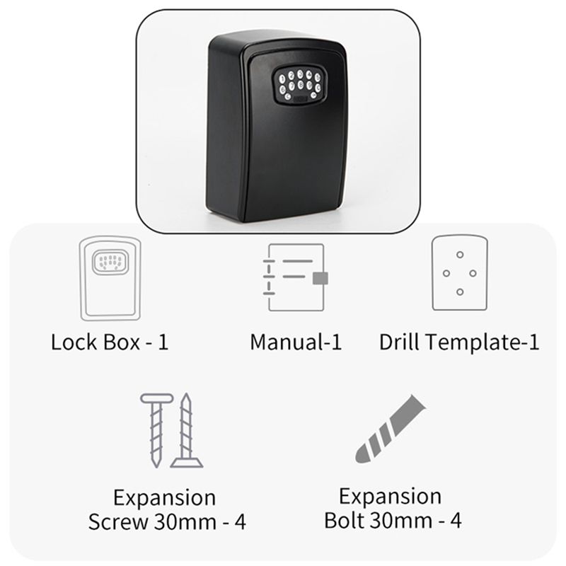 A92Z TUYA Smart Key Box Blueto - Lockbox Key Secure avis et prix