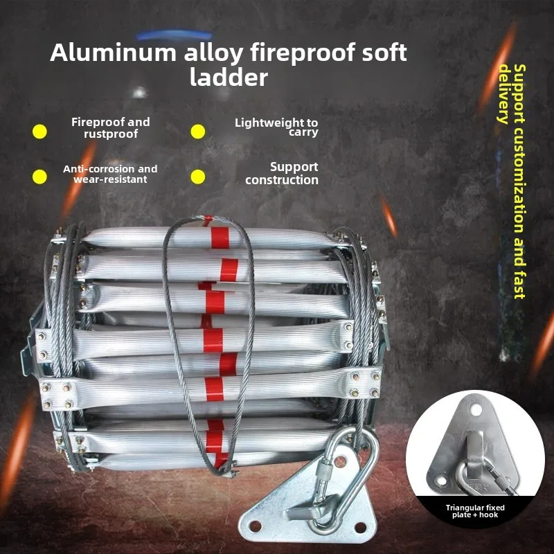 Durable3M Soft Rope Ladder Hou - Fire Escape Ladder avis et prix