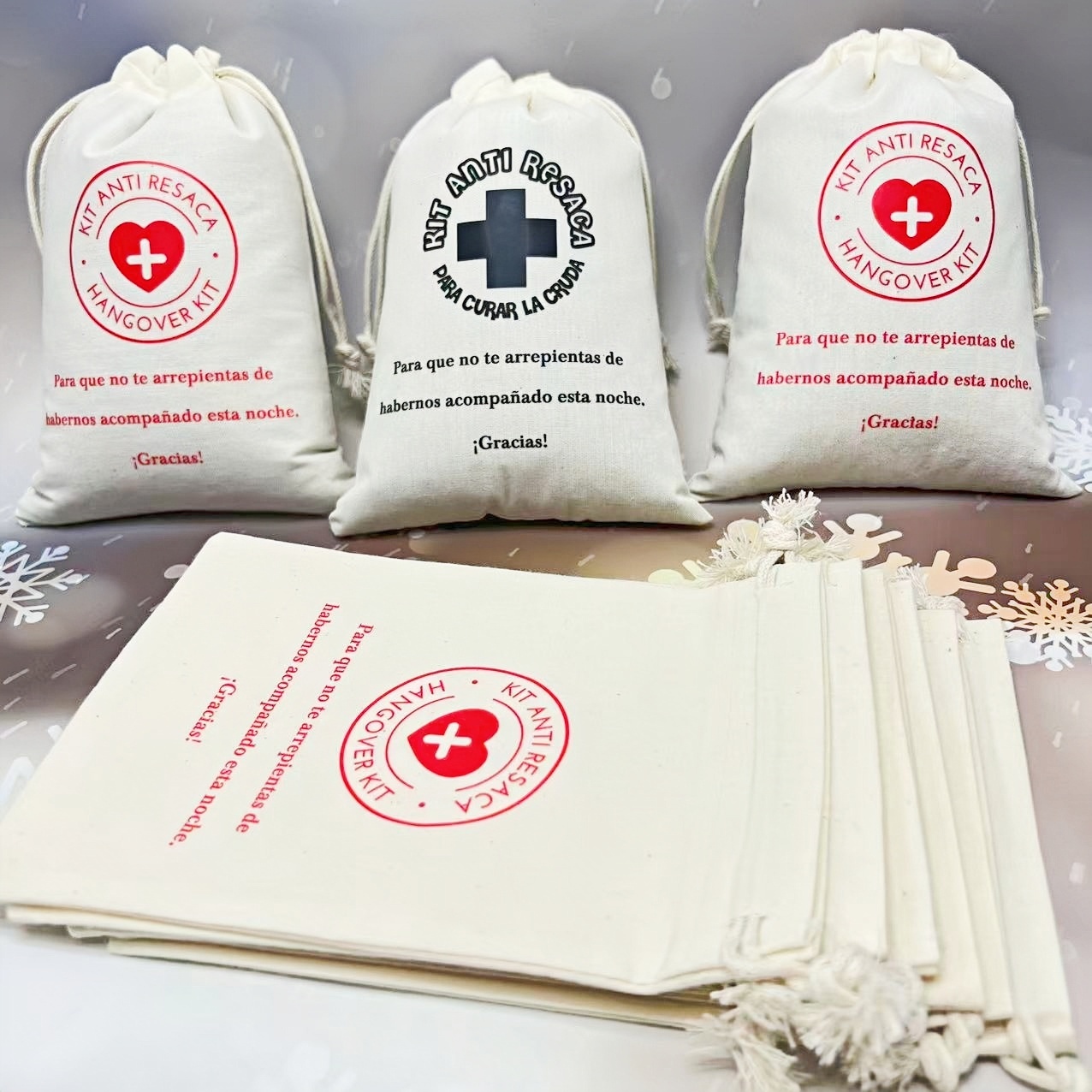5PCS Spanish Hangover First Ai - First Aid Bag Kit avis et prix