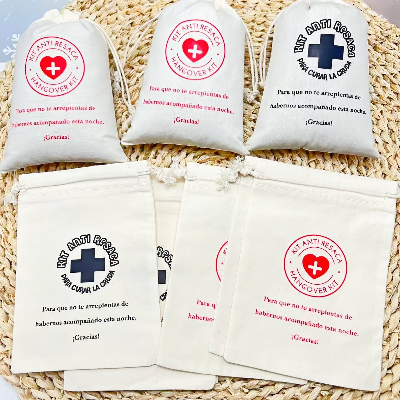 5PCS Spanish Hangover First Ai - First Aid Bag Kit avis et prix